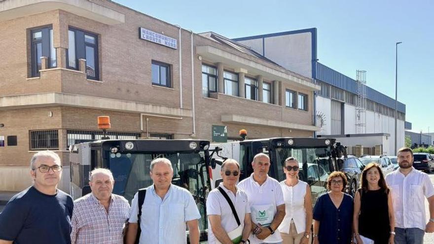 La Mancomunitat l'Horta Nord garantiza la limpieza en verano con la incorporación de dos barredoras