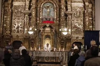 EN IMÁGENES: La primera misa del Socorro de Luanco