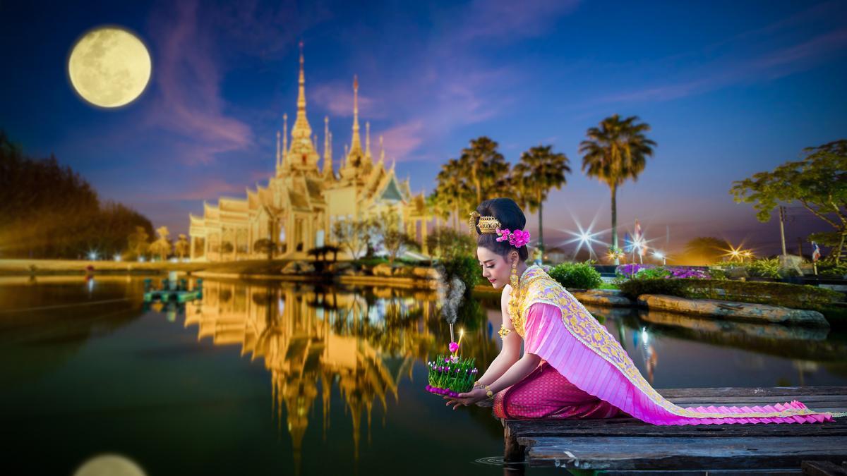 ¿Qué es el Loy Krathong, el festival tailandés de las luces con el que se dice adiós a todo lo negativo?