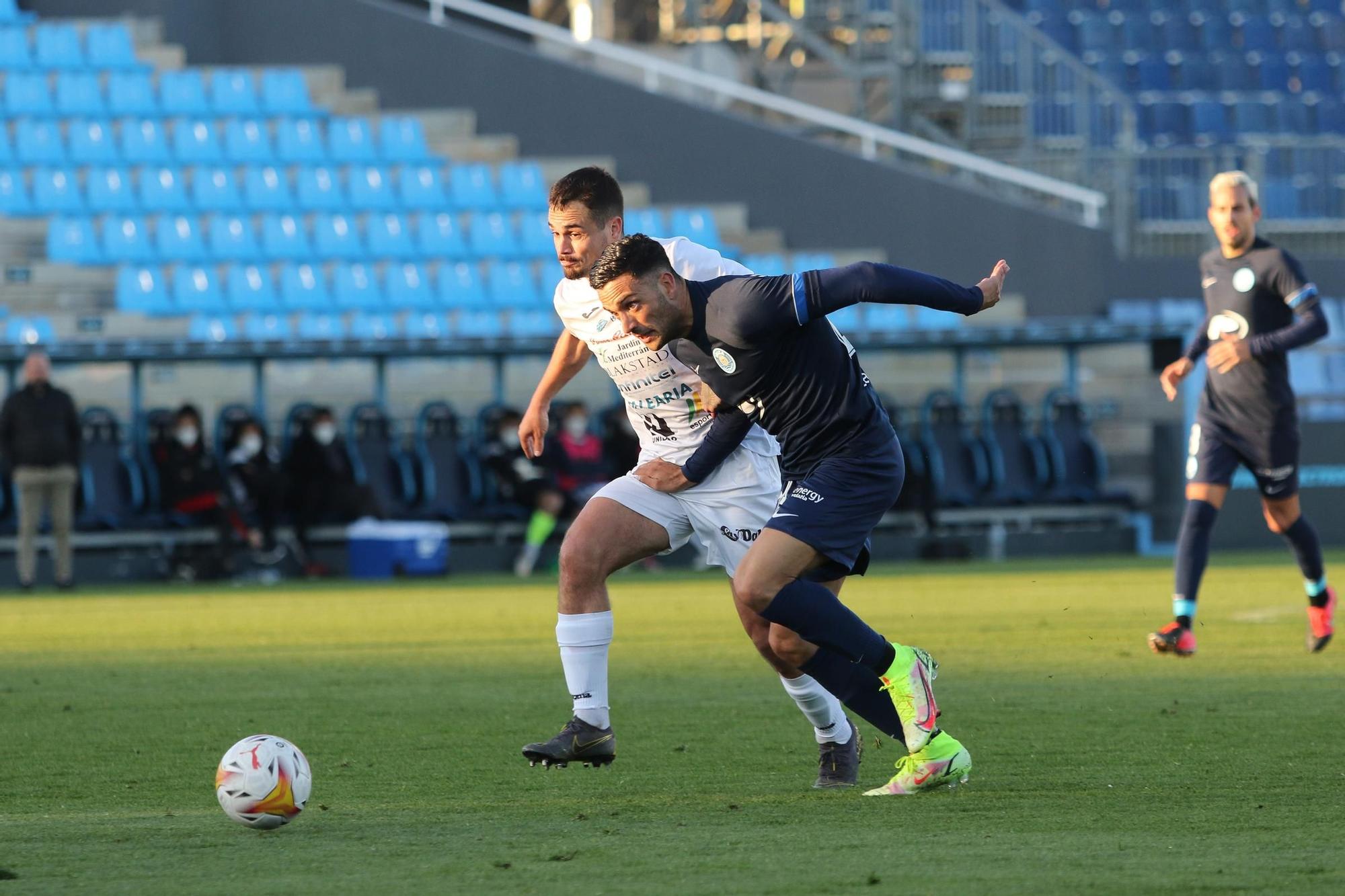 Partido amistoso entre la UD Ibiza y la Peña Deportiva