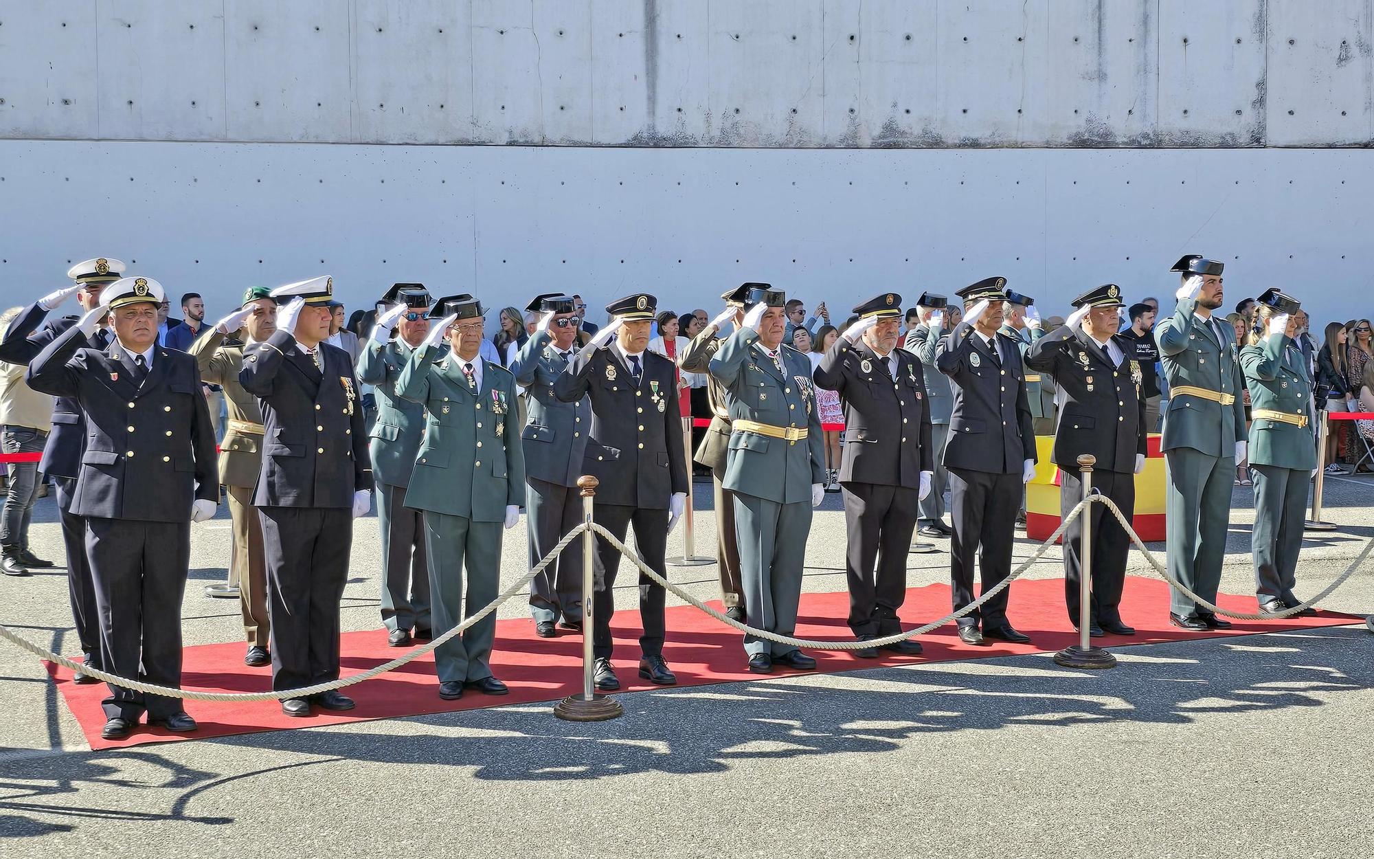La Guardia Civil celebra en Vigo el día de su patrona, la Virgen del Pilar