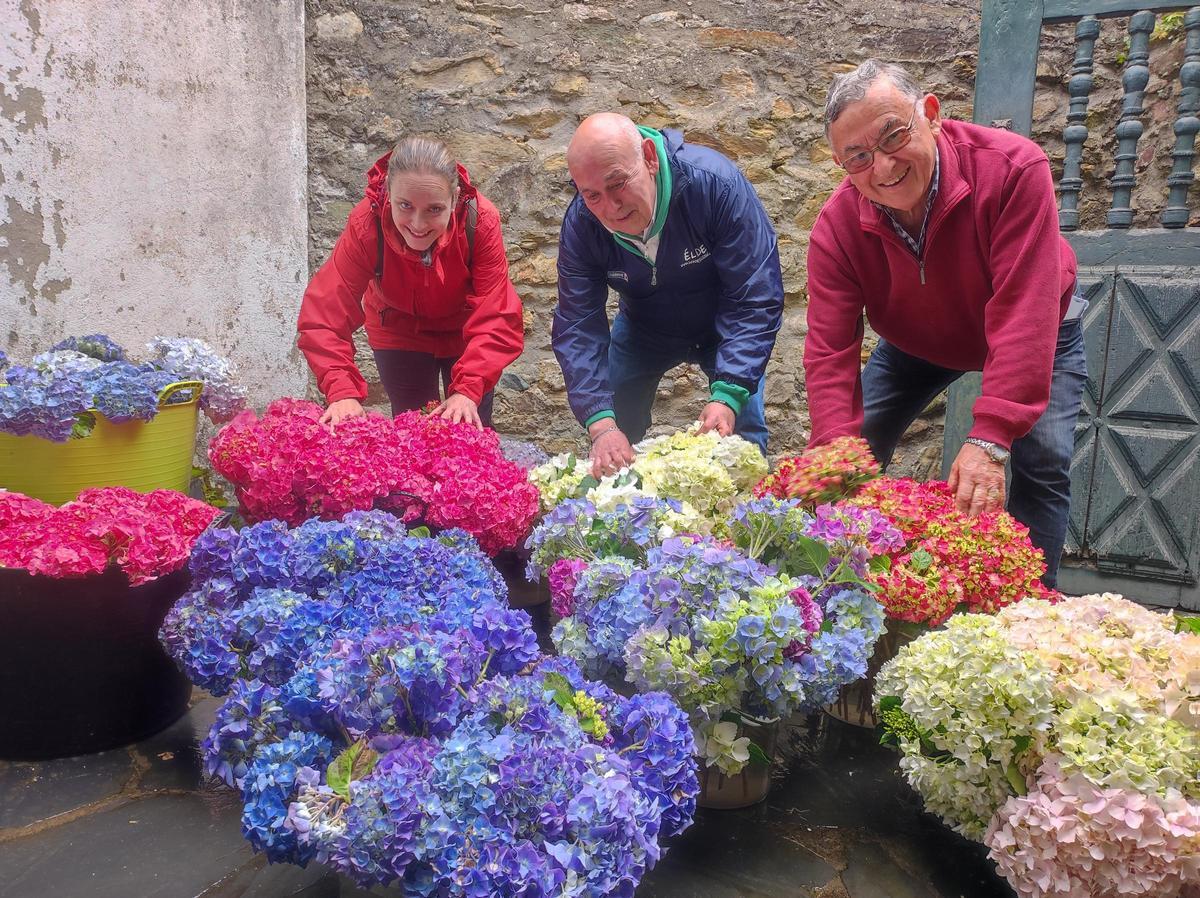 En imágenes: Castropol se llena de flores para el Corpus