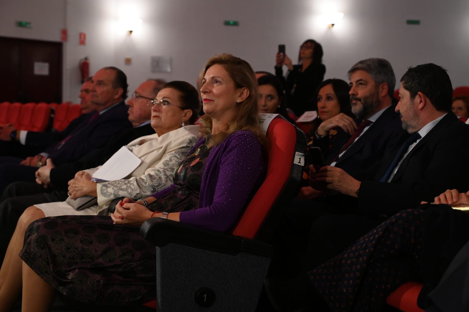 Entrega de premios en el acto de la Cámara de Comercio de Castellón