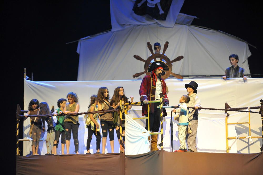 Peter Pan, espectacle final de les colònies d'estiu de l'Orfeó Manresà al Kursaal