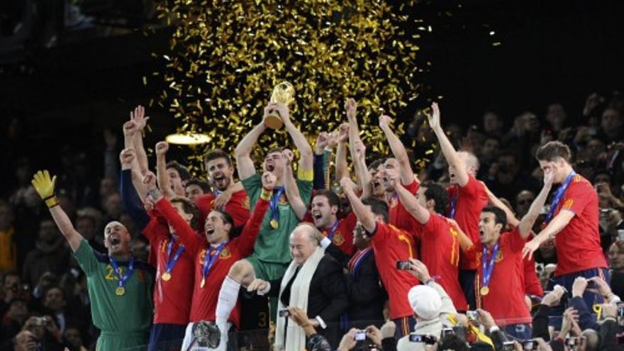 Así celebró &#039;la Roja&#039; el Mundial de Sudáfrica