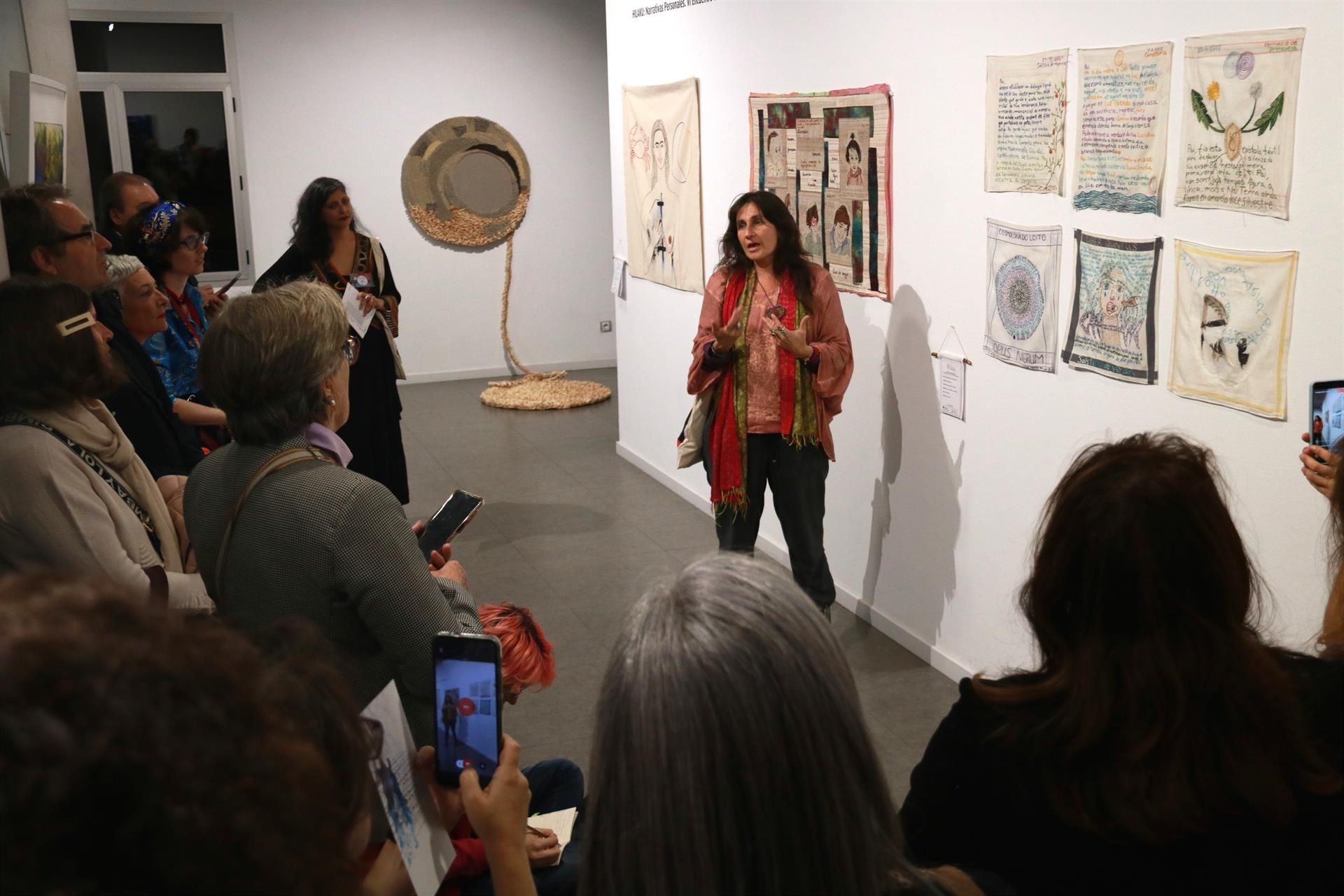 Foto de archivo del Encuentro de Arte Textil 2022.