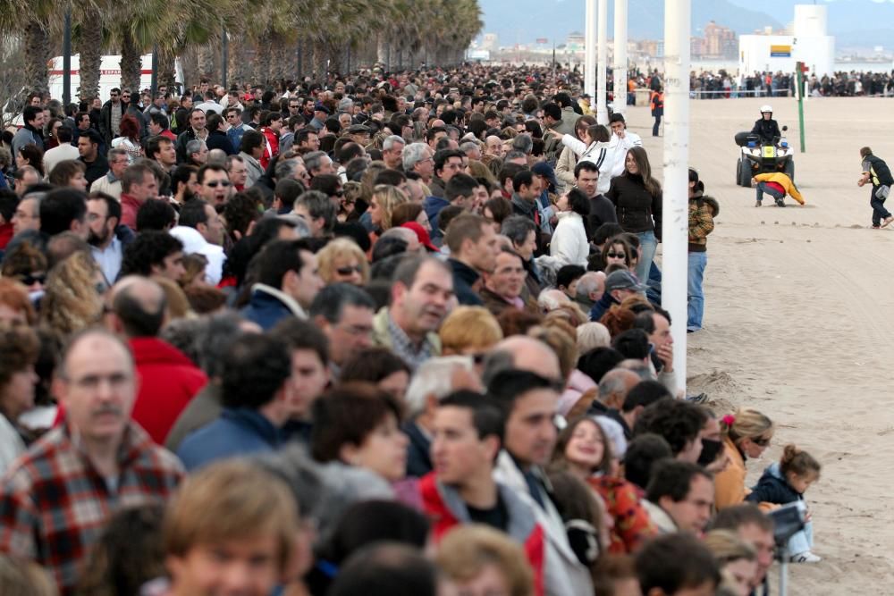 Así era la mascleta italiana de Romualdo Parente