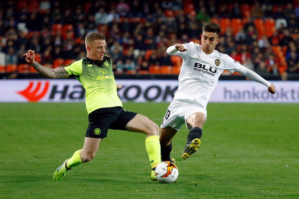 Valencia CF - Celtic de Glasgow: Las mejores fotos