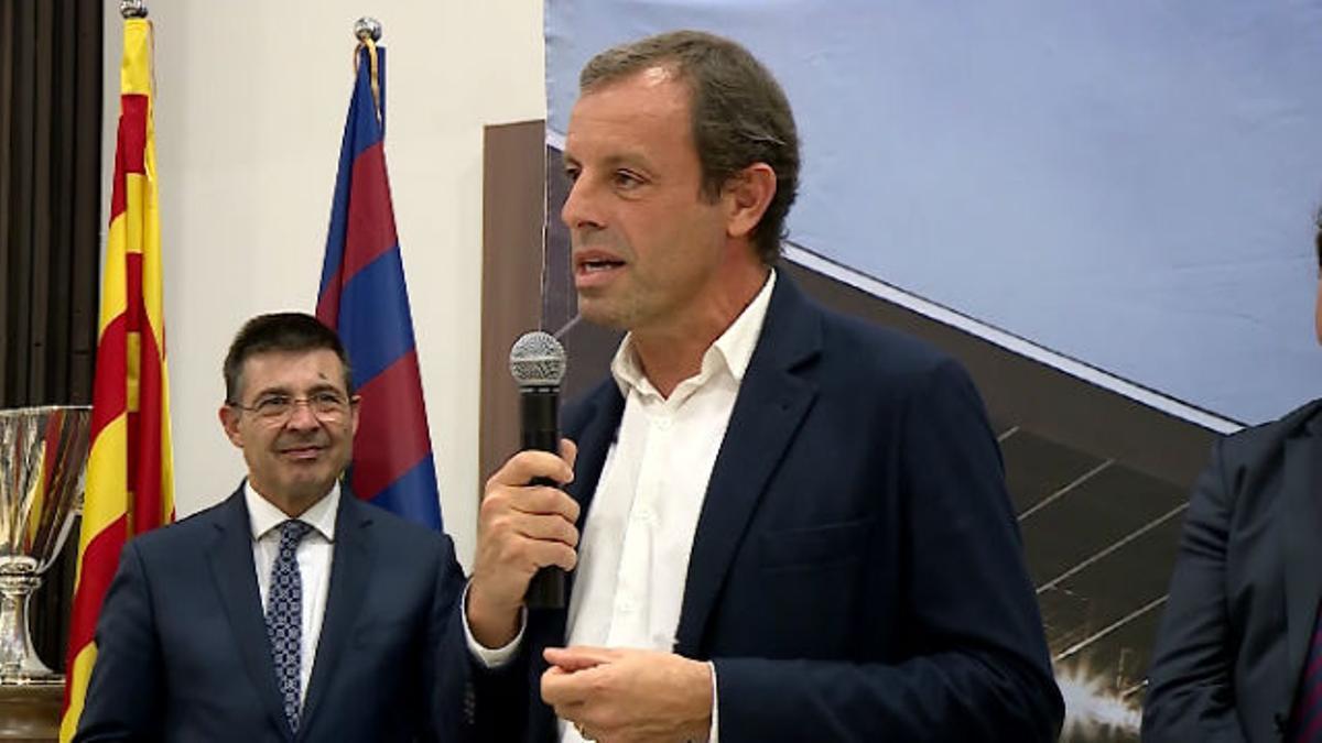 Rosell: "Uno de los momentos de libertad en la cárcel era cuando escuchaba al Barça"