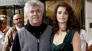 Pedro Almodóvar y Penélope Cruz.