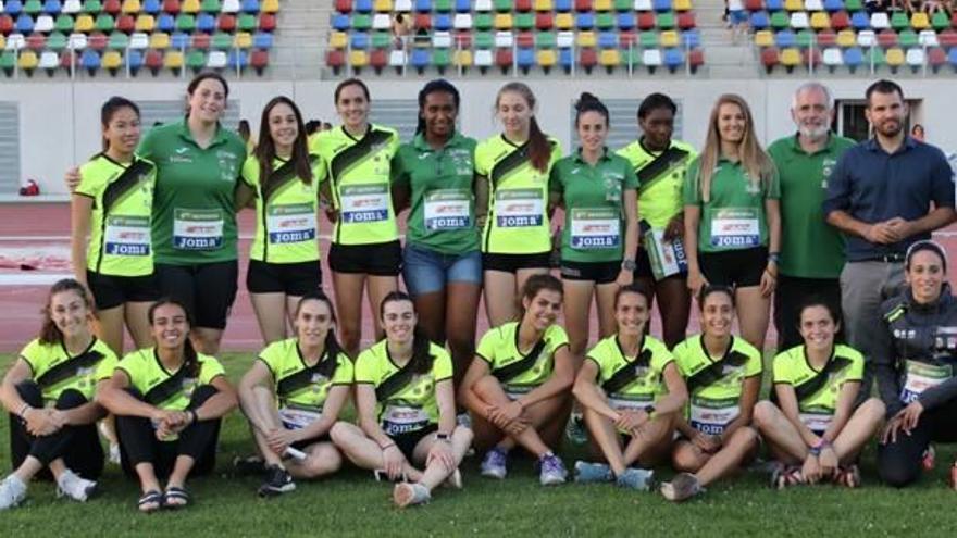 El equipo femenino del Playas, participante en la Liga.