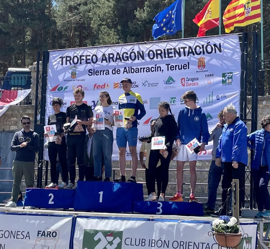23 medalles catalanes al Trofeo Aragon d’Orientació