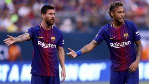 Messi y Neymar, grandes amigos desde su etapa en el FC Barcelona
