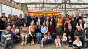 Jordi Pujol, Artur Mas, Jaume Giró y Jordi Turull fueron algunos de los asistentes a la calçotada celebrada en la finca agrícola del empresario Àlex Gallo, en Sant Boi de Llobregat