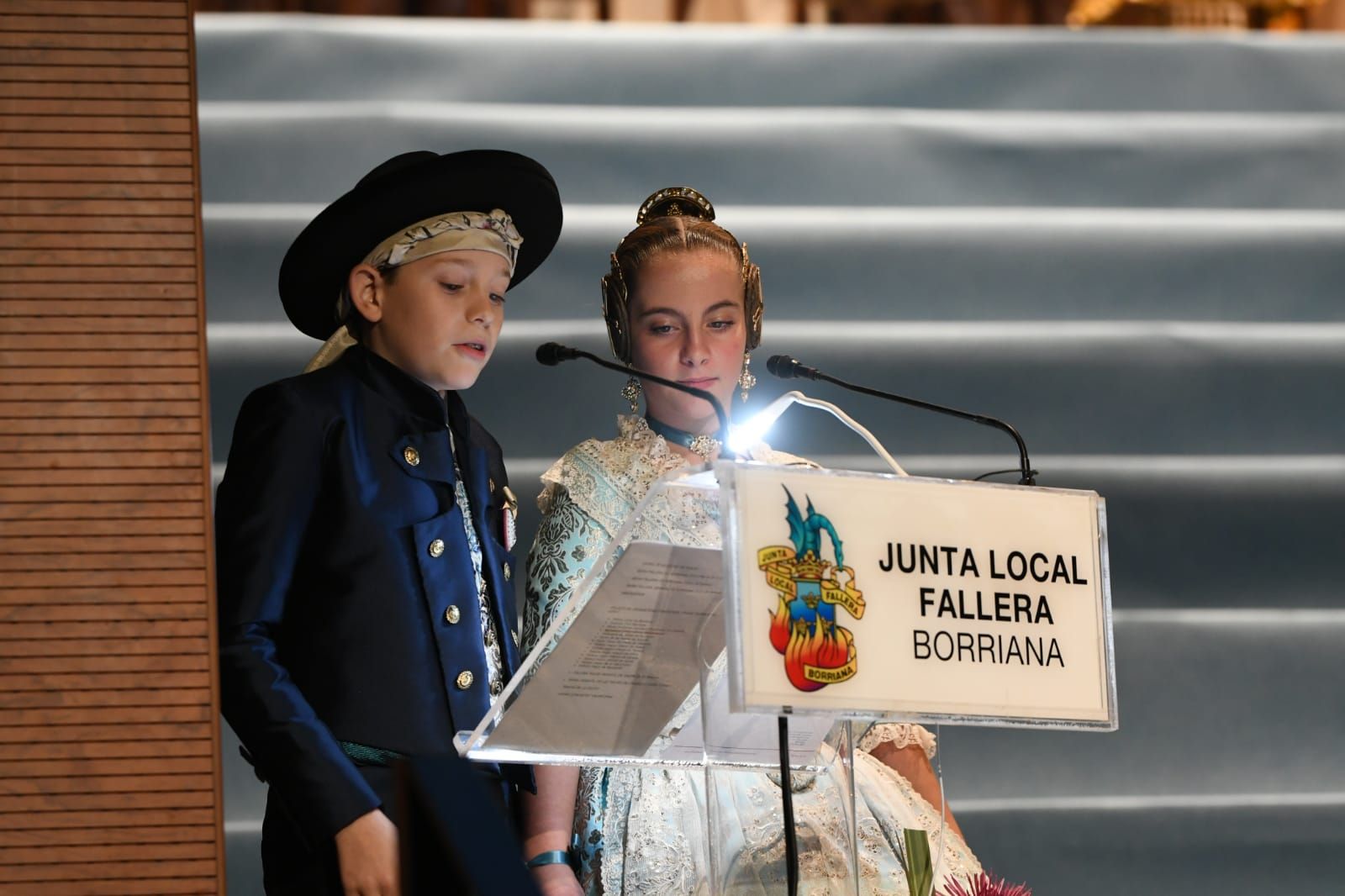 La exaltación de la reina fallera infantil de Burriana del 2023, en imágenes