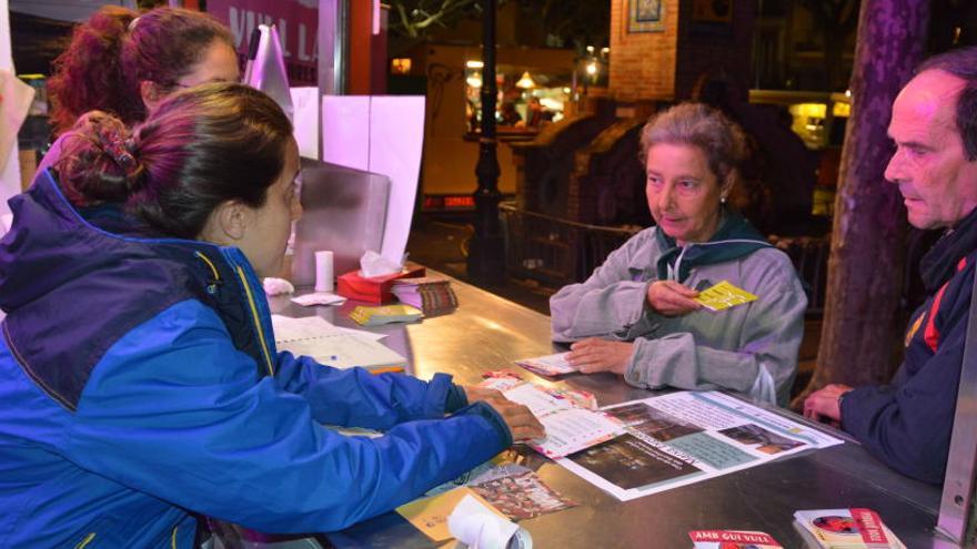 El punt lila de la Patum, en l&#039;edició passada