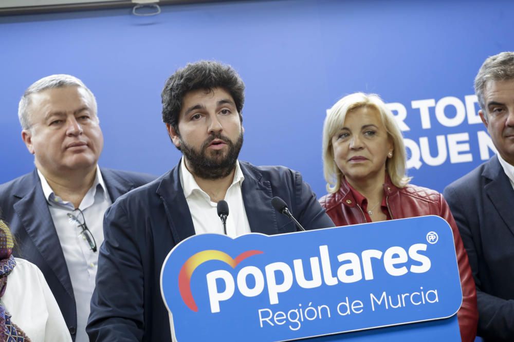 Así fue la noche electoral en la sede del PP