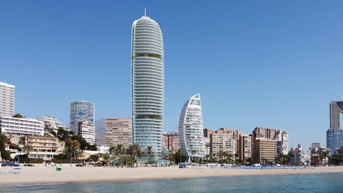 Imagen de presentación de los proyectos de Delfin Activos en Benidorm.