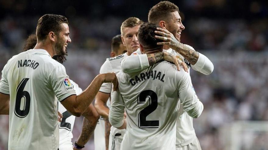 Carvajal y Bale dan la victoria al Madrid en el primer partido de Liga (2-0)