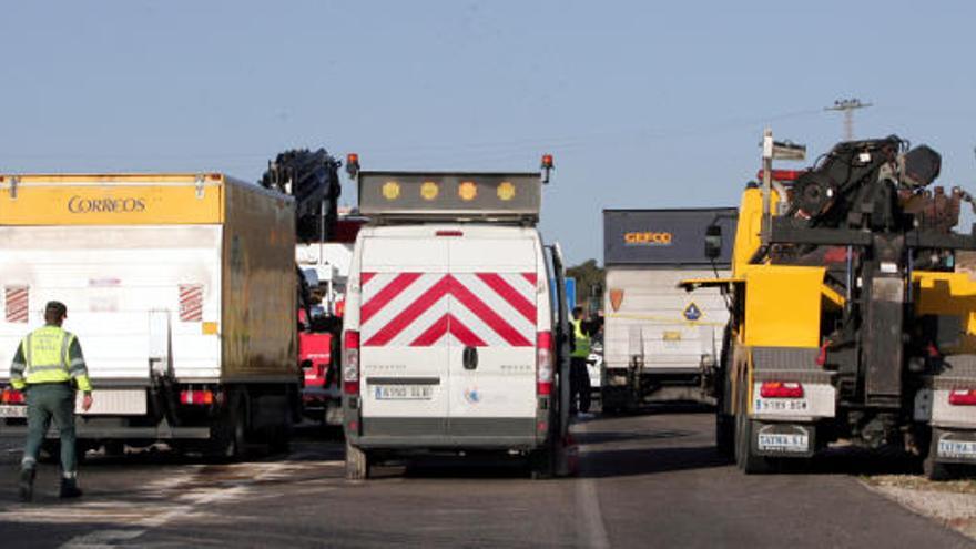 El accidente se ha producido a las seis de la madrugada y ha provocado un total de 5 heridos