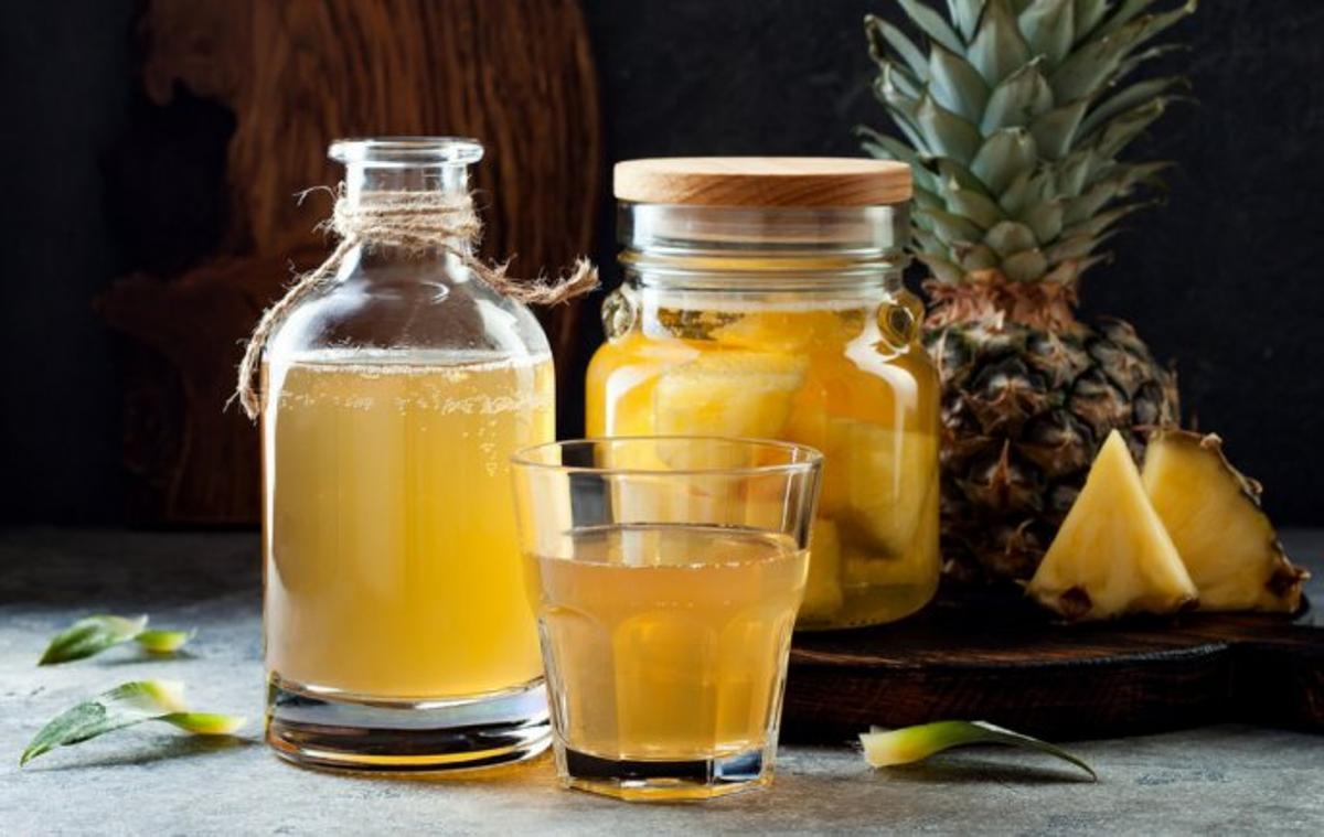 Tepache de piña