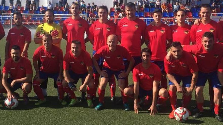 Los campeones del Atlético Saguntino