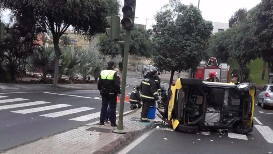 Accidentes por la lluvia en la ciudad