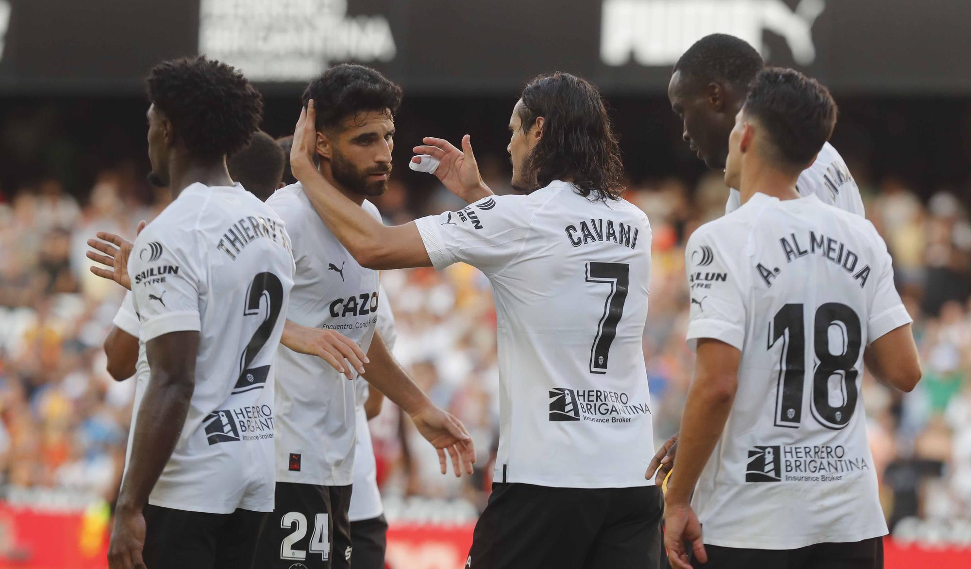 El Valencia - Celta en imágenes