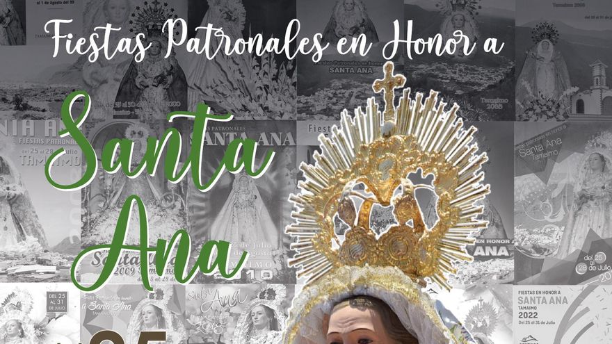 Tamaimo will imminently revive its Festivities in Honor of Santa Ana 2023