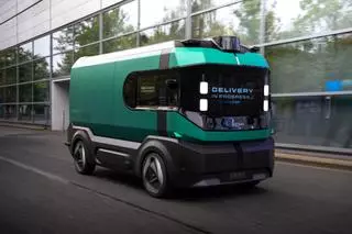 Stellantis presenta su vehículo autónomo para el reparto de paquetería: BOW, pensado para zonas urbanas de bajas emisiones