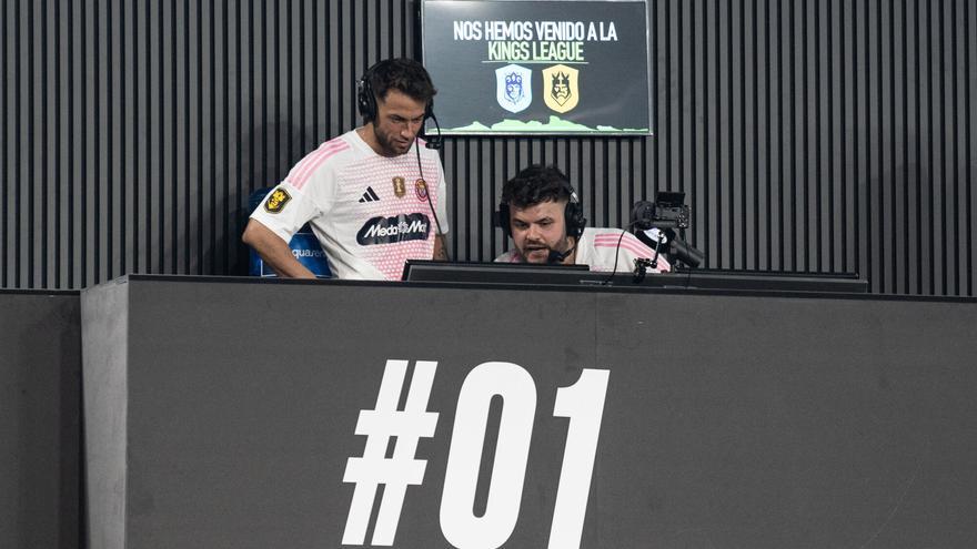Resumen de la retransmisión del partido entre Porcinos y Saiyans FC, con Montoya como invitado