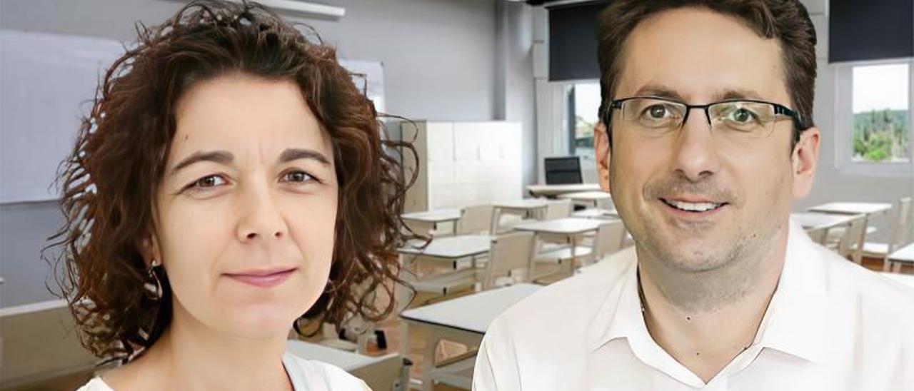 Los investigadores Eva Rodríguez y Bruno Casal.   | // FUNDACIÓN CASER