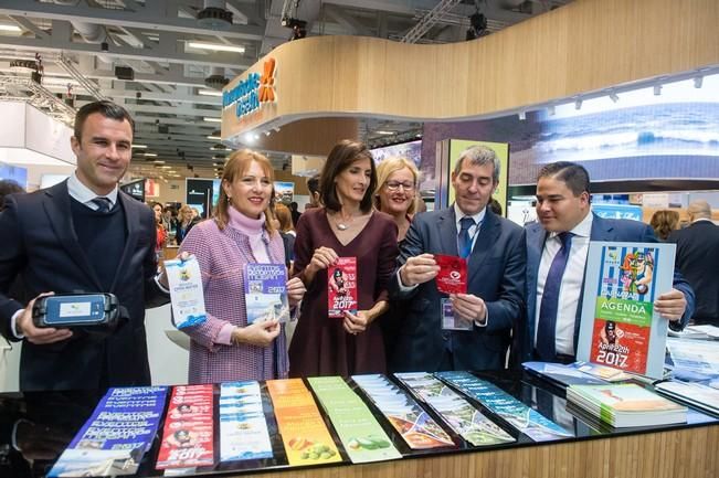 Inauguración Pabellón de Canarias ITB 2017.Berlín, 8 de marzo de 2017