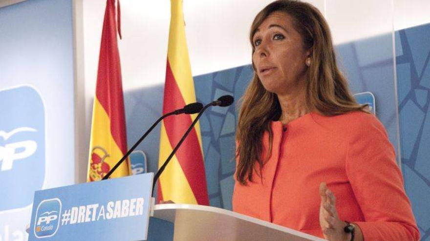 Sánchez Camacho dice que Rajoy contestará con la legalidad a la carta de Mas