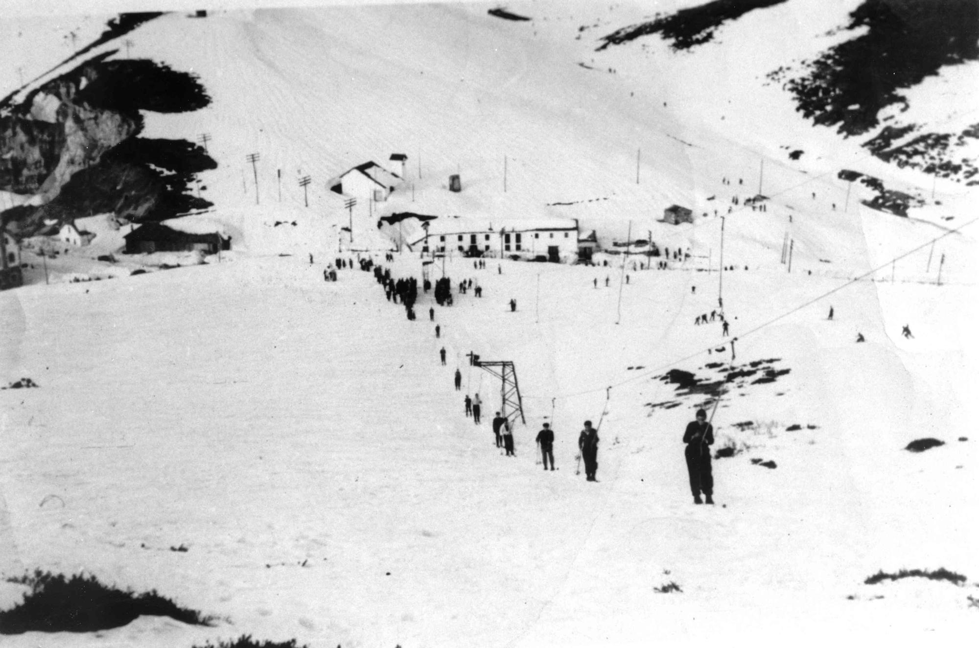 Archivo histórico de la estación de Valgrande-Pajares