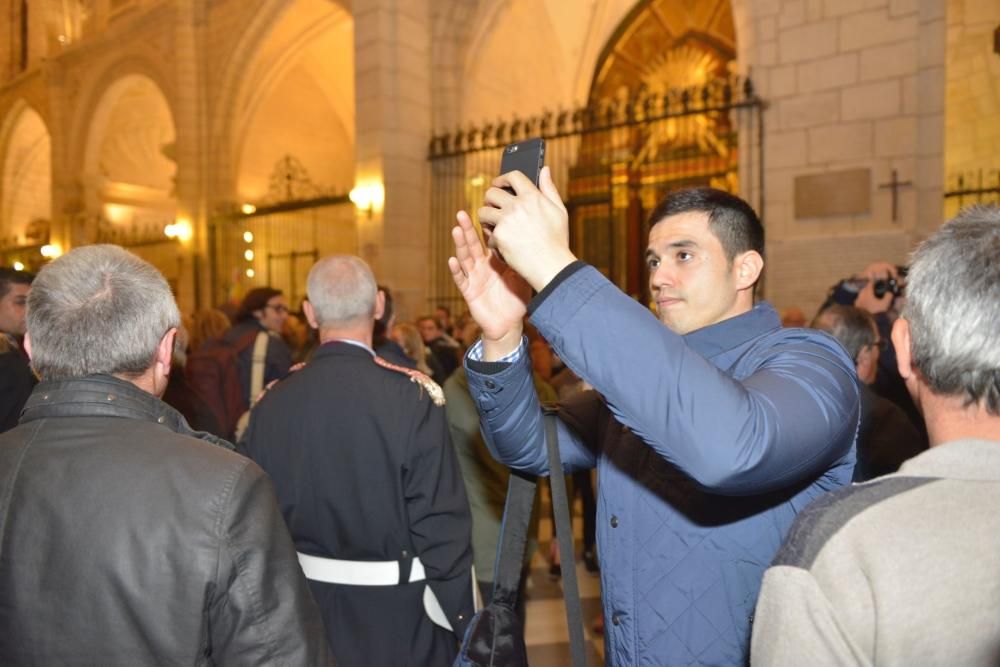 La Fuensanta llega a la Catedral