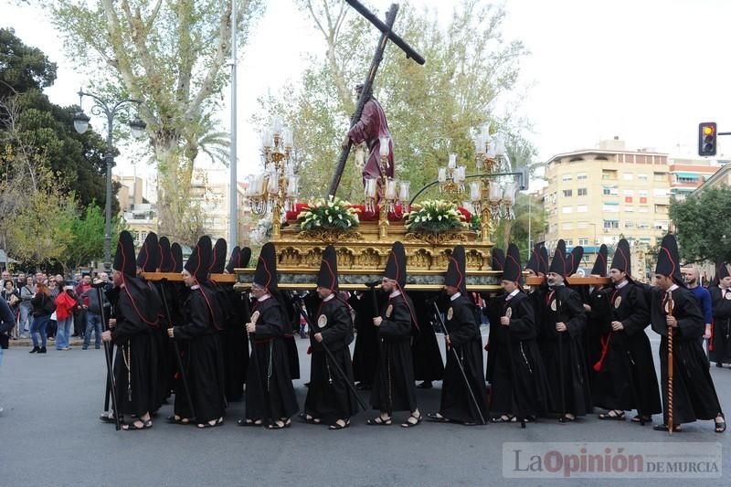 Procesión de la Soledad del Calvario en Murcia