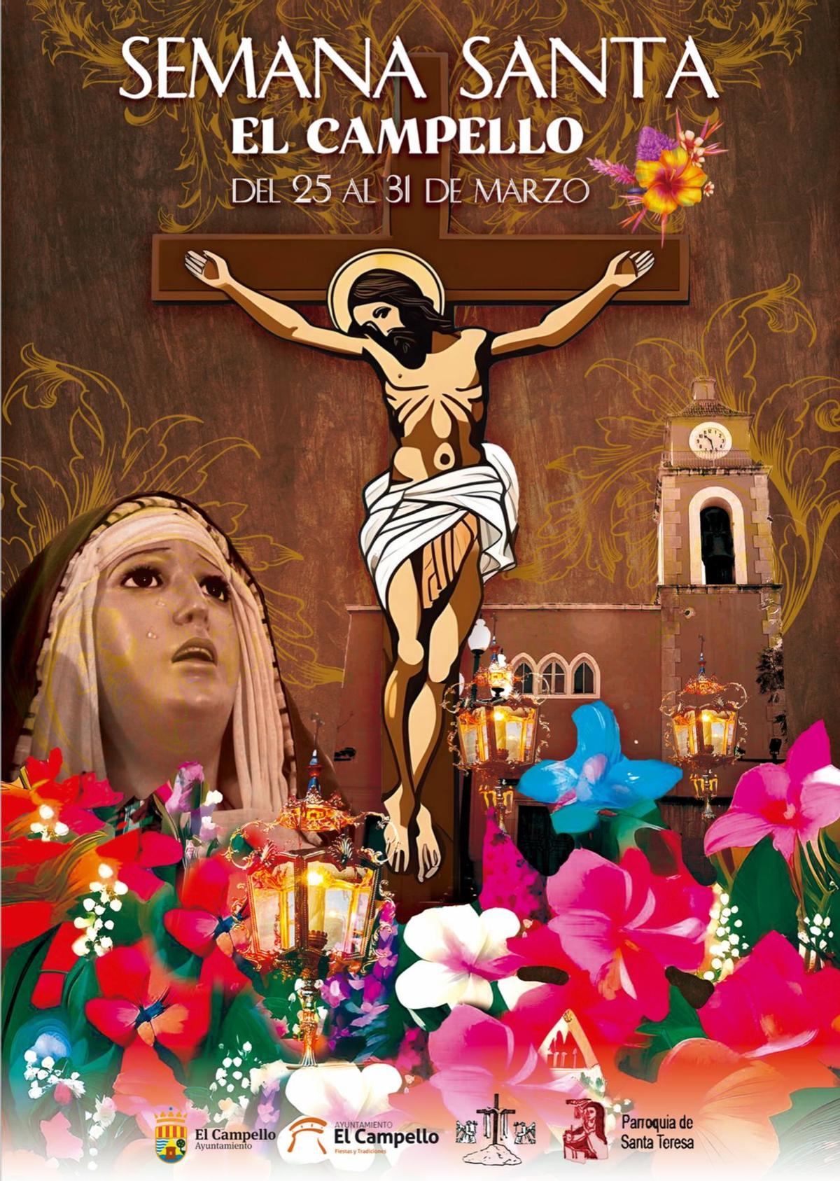 Cartel oficial de la Semana Santa 2024 de El Campello.