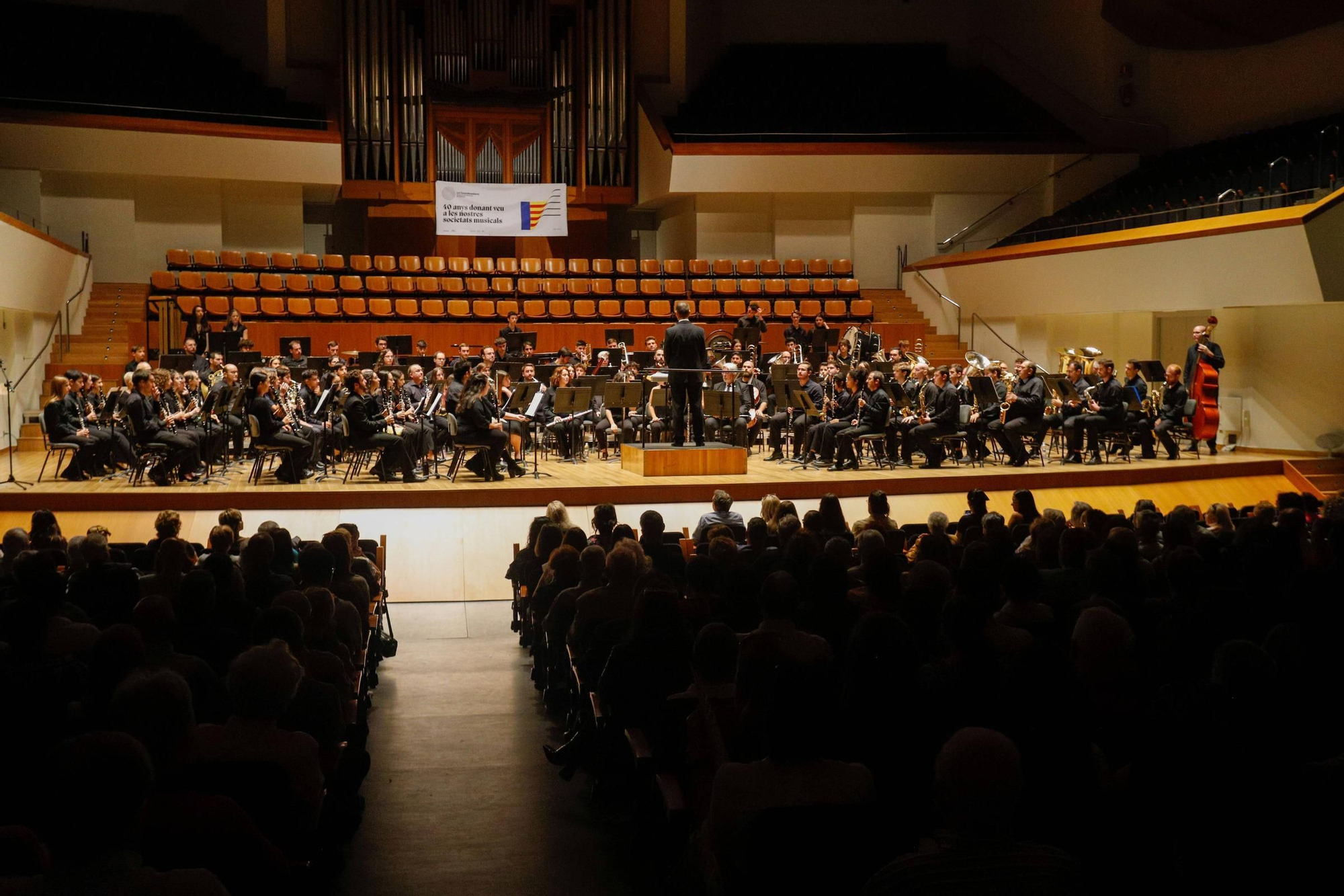 La Coordinadora de Sociedades Musicales celebra su 40 aniversario en el Palau de la Música