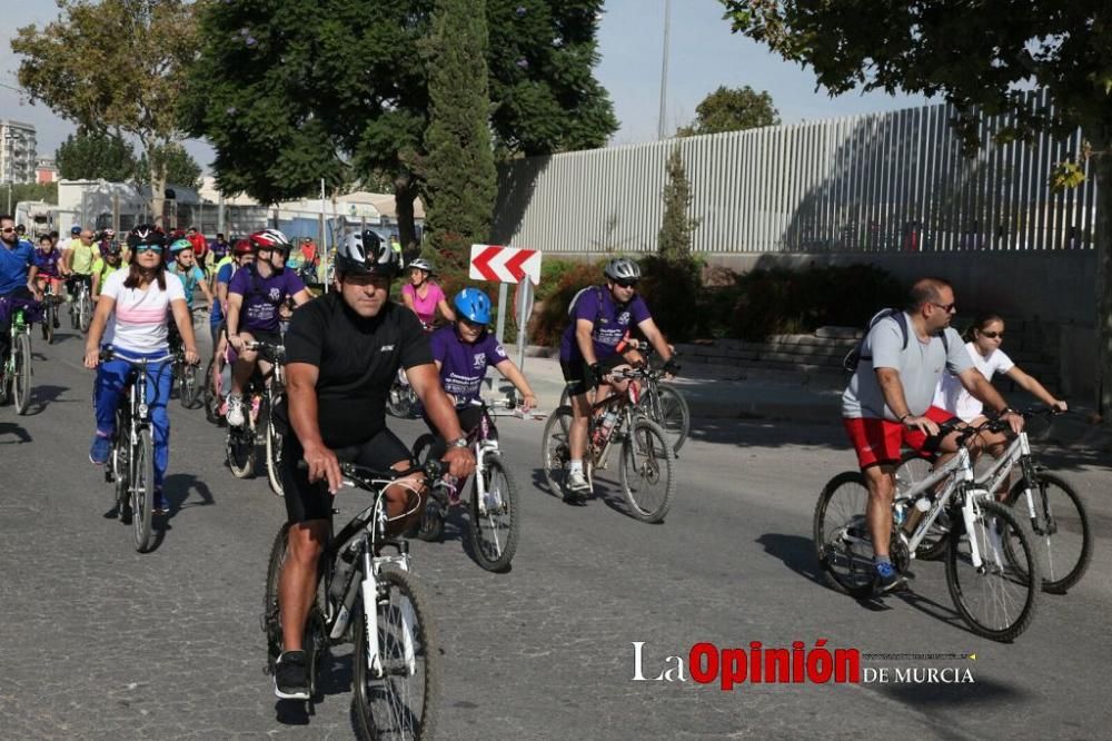 Ciclopaseo para clausular en Lorca los JDG