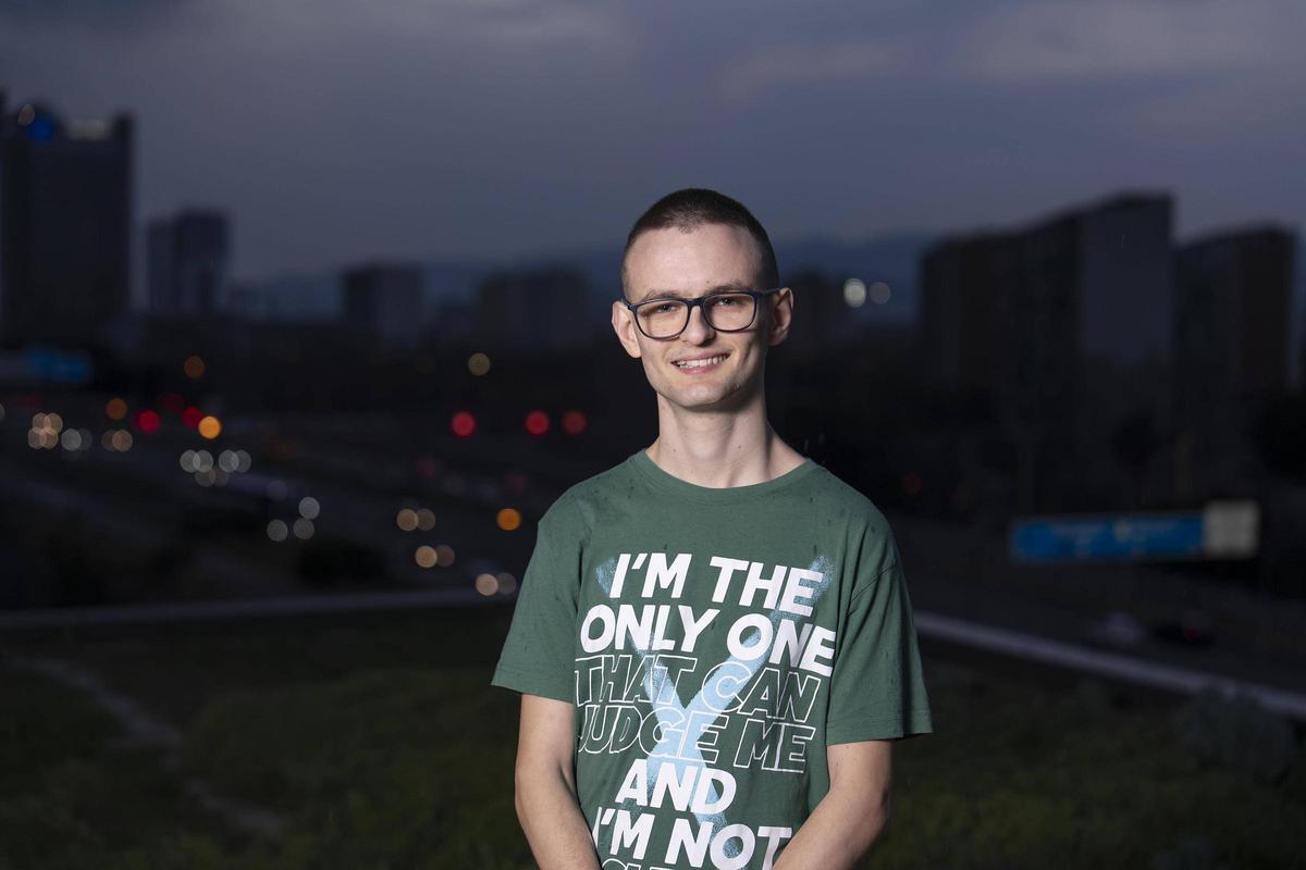 Jordi Porta, hace unos día en la redacción de EL PERIÓDICO.