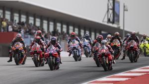 Una imagen del pasado Gran Premio de Portugal de MotoGP.