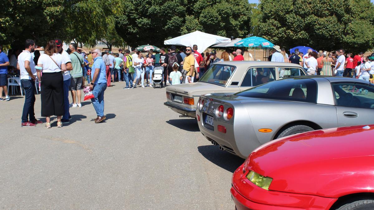 Concentración de coches clásicos en Antequera