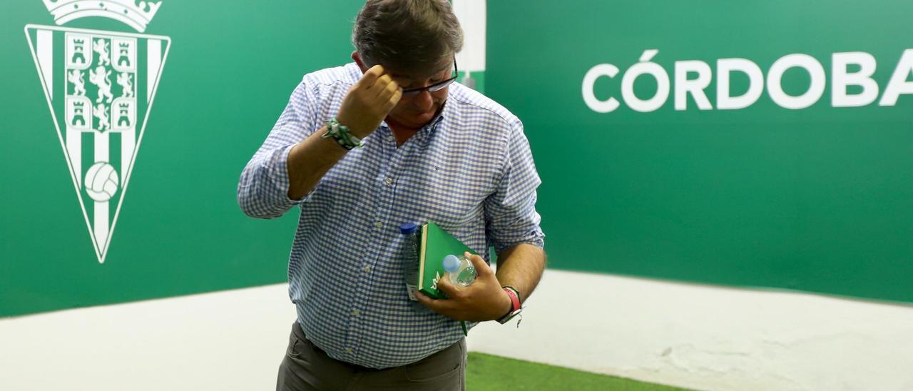 Javier González Calvo, el pasado 15 de mayo, día de su despedida como CEO del Córdoba CF.