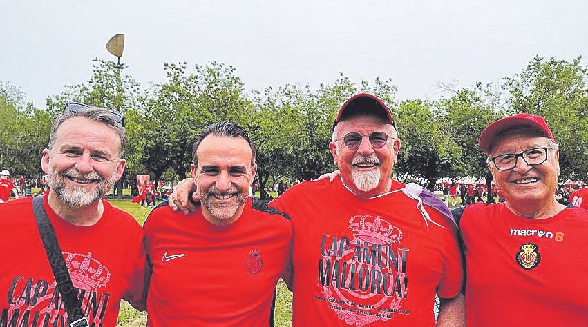 Esteve López, Rafel Ballester, Joan Torrens y Miquel Torrens.