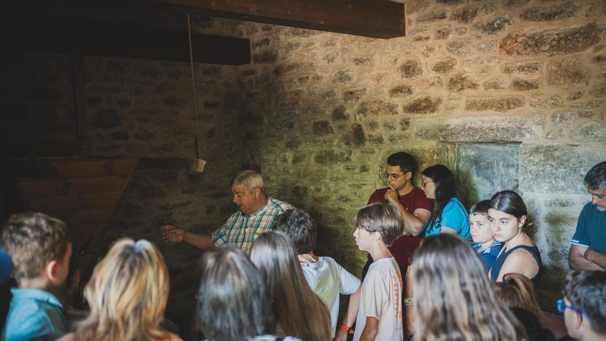 Recuperación de un molino histórico en Lanseros