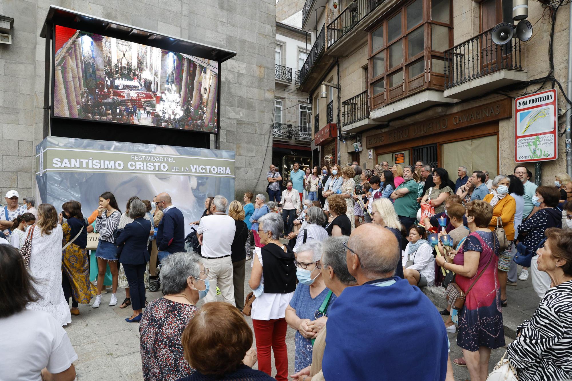 Vigo recupera el descenso del Cristo de la Victoria