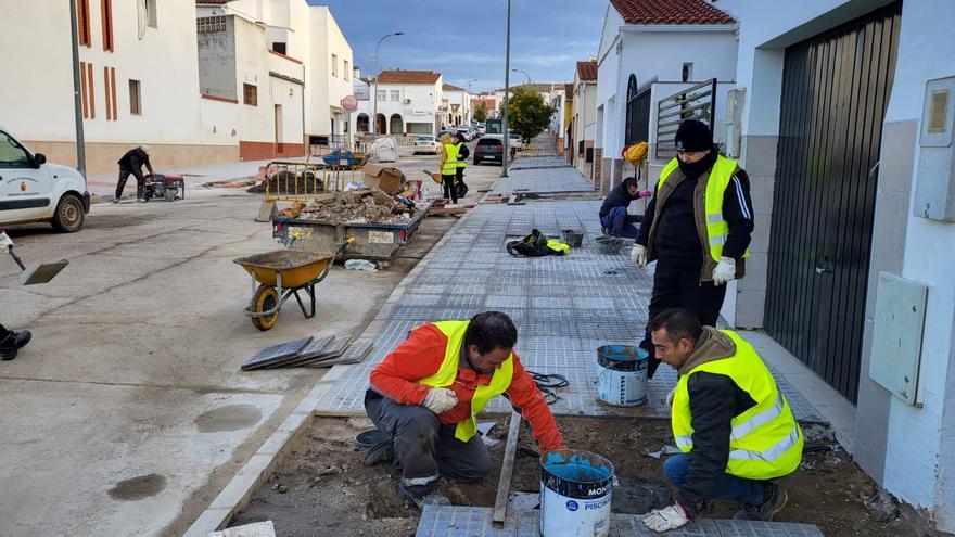 El Ayuntamiento de Peñarroya inicia las obras de mejora en la calle Pablo Picasso