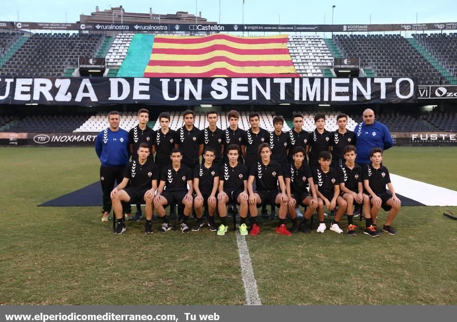 Presentación del fútbol base del CD Castellón 2018-19