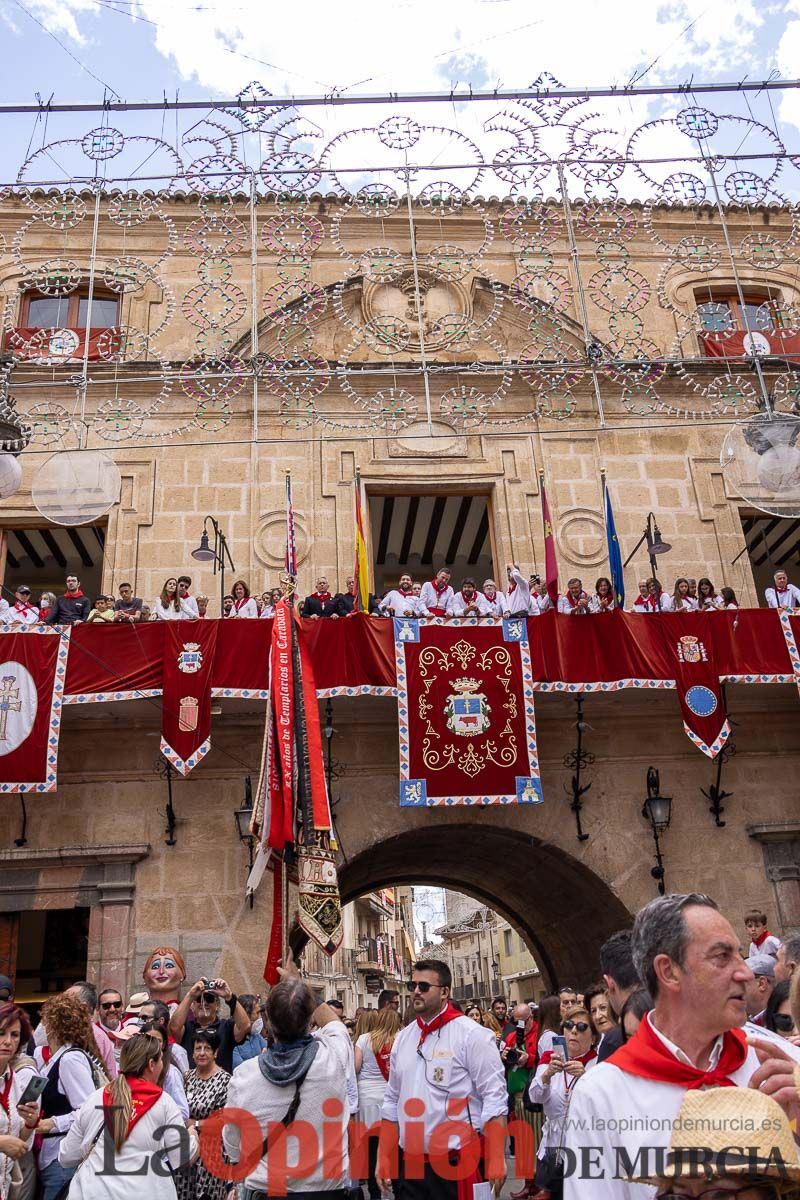 Moros y Cristianos en la mañana del día dos en Caravaca